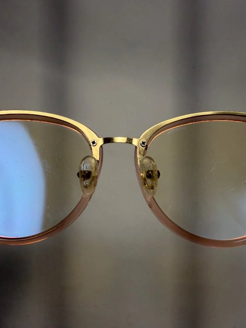 TIJN Pink Clear Eyeglasses Frames Only